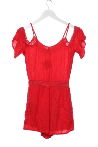 Kurzer Damenoverall Fb Sister, Größe XS, Farbe Rot, Preis 2,99 €