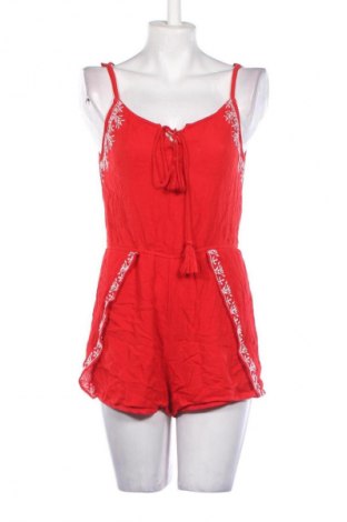 Kurzer Damenoverall Jennyfer, Größe S, Farbe Rot, Preis 2,99 €