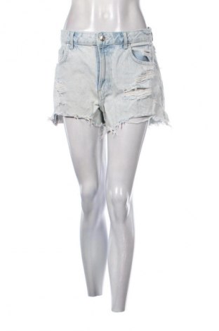 Дамски къс панталон Bershka, Размер S, Цвят Син, Цена 9,71 €