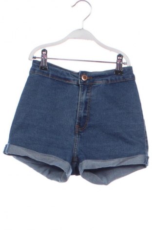 Дамски къс панталон Bershka, Размер XXS, Цвят Син, Цена 10,22 €