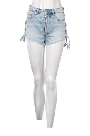 Pantaloni scurți de femei H&M Divided, Mărime S, Culoare Albastru, Preț 68,16 Lei