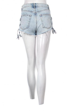 Pantaloni scurți de femei H&M Divided, Mărime S, Culoare Albastru, Preț 68,16 Lei