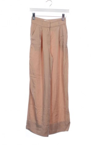 Dámské kalhoty  H&M, Velikost XS, Barva Béžová, Cena  304,00 Kč