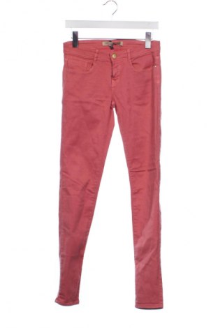 Damskie spodnie Zara Trafaluc, Rozmiar S, Kolor Różowy, Cena 30,59 zł