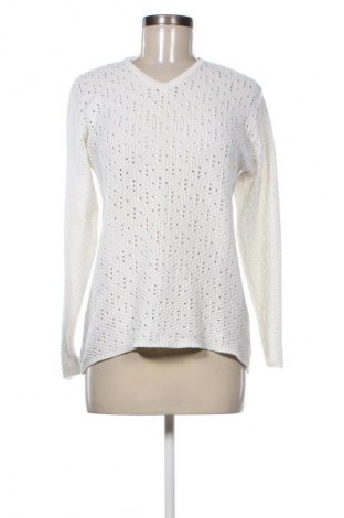 Γυναικείο πουλόβερ Canda, Μέγεθος M, Χρώμα Λευκό, Τιμή 6,99 €