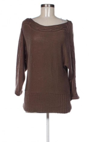 Damenpullover Think Positive, Größe L, Farbe Braun, Preis € 14,91