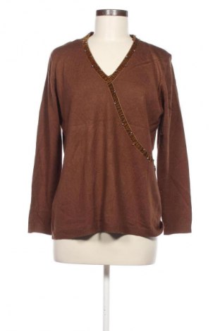 Damski sweter Unbranded, Rozmiar L, Kolor Brązowy, Cena 11,99 zł