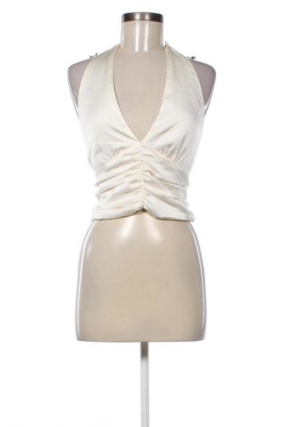 Damentop Gina Tricot, Größe M, Farbe Ecru, Preis 9,32 €