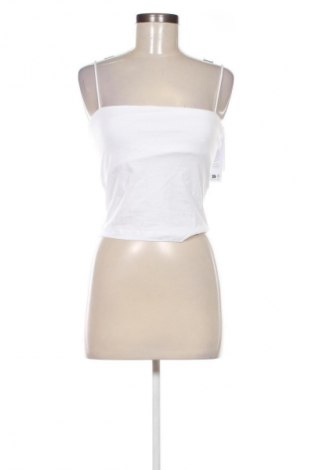 Damentop Gina Tricot, Größe M, Farbe Weiß, Preis 15,99 €