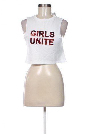 Top de femei H&M Divided, Mărime XS, Culoare Alb, Preț 23,36 Lei