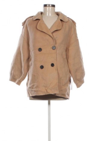 Dámský kabát  Unbranded, Velikost XL, Barva Béžová, Cena  1 329,00 Kč