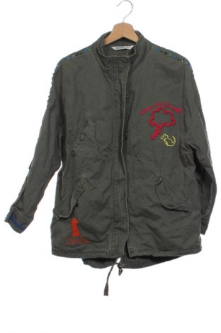 Dámska bunda  Zara, Veľkosť XS, Farba Zelená, Cena  6,95 €