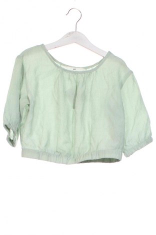 Dziecięca bluzka H&M, Rozmiar 7-8y/ 128-134 cm, Kolor Zielony, Cena 6,99 zł