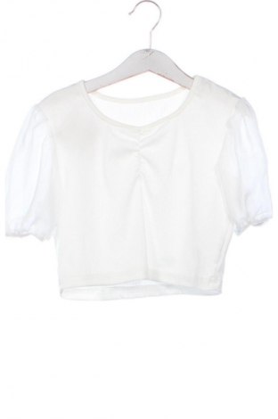 Dziecięca bluzka SHEIN, Rozmiar 9-10y/ 140-146 cm, Kolor Biały, Cena 6,99 zł