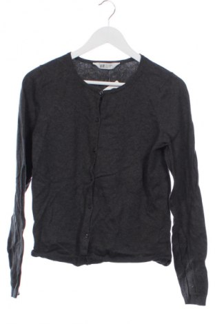 Kinder Strickjacke H&M, Größe 14-15y/ 168-170 cm, Farbe Grau, Preis 3,99 €