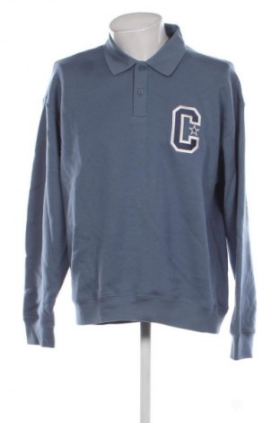 Ανδρική μπλούζα Converse, Μέγεθος L, Χρώμα Μπλέ, Τιμή 28,99 €