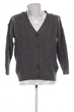 Herren Strickjacke Touche Prive, Größe M, Farbe Grau, Preis € 14,99