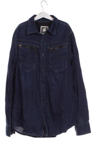 Herrenhemd G-Star Raw, Größe M, Farbe Blau, Preis € 47,99