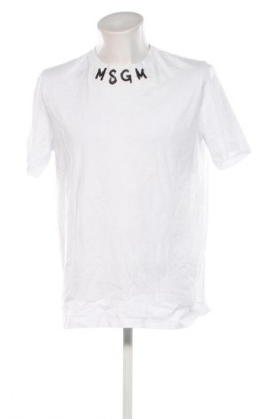 Ανδρικό t-shirt MSGM, Μέγεθος L, Χρώμα Λευκό, Τιμή 86,99 €