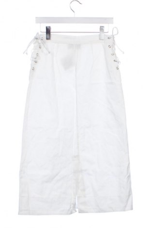 Fustă Patrizia Pepe, Mărime XS, Culoare Alb, Preț 197,38 Lei