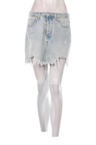 Fustă Stradivarius, Mărime M, Culoare Albastru, Preț 18,99 Lei