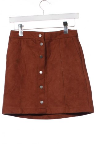 Пола Vero Moda, Размер XS, Цвят Кафяв, Цена 2,04 €