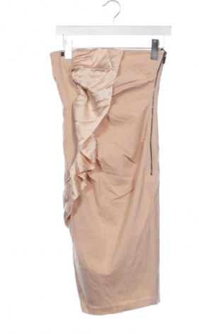 Kleid Elisabetta Franchi, Größe S, Farbe Beige, Preis 194,02 €