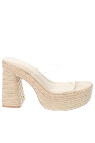 Papuci Bershka, Mărime 40, Culoare Bej, Preț 122,00 Lei, #137755656