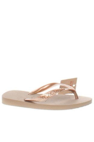 Papuci Havaianas, Mărime 37, Culoare Auriu, Preț 99,73 Lei, #137757389