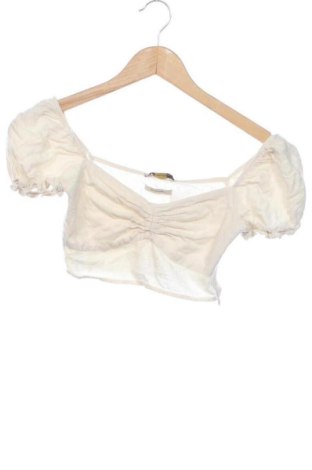 Bluză de femei Pull&Bear, Mărime XXS, Culoare Ecru, Preț 41,99 Lei, #137704131