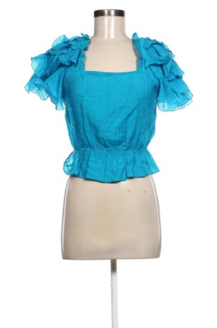 Bluză de femei Gina Tricot, Mărime M, Culoare Albastru, Preț 34,00 Lei, #137716502