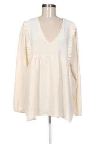 Bluză de femei Sinsay, Mărime XXL, Culoare Ecru, Preț 57,74 Lei, #137717338