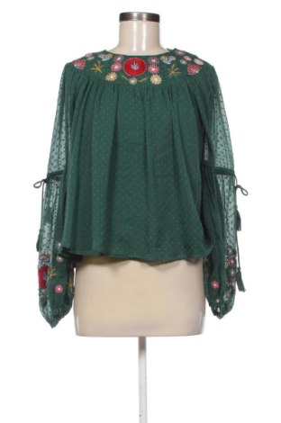 Bluză de femei Zara, Mărime S, Culoare Verde, Preț 42,00 Lei, #137717925