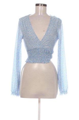 Bluză de femei Bershka, Mărime S, Culoare Albastru, Preț 55,17 Lei, #137719863