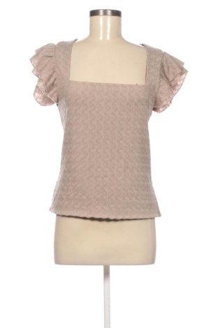 Bluză de femei Amisu, Mărime L, Culoare Bej, Preț 91,77 Lei, #137720893