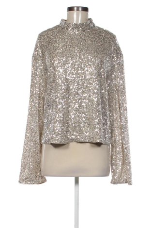 Bluză de femei H&M, Mărime L, Culoare Argintiu, Preț 31,00 Lei, #137721520