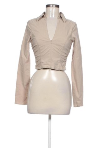 Dámska blúza Bershka, Veľkosť M, Farba Béžová, Cena  5,00 €, #137726436