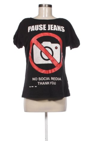 Дамска блуза Pause Jeans, Размер S, Цвят Черен, Цена 18,00 €, #137728580
