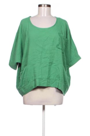 Γυναικεία μπλούζα NEW COLLECTION, Μέγεθος L, Χρώμα Πράσινο, Τιμή 15,62 €, #137731675