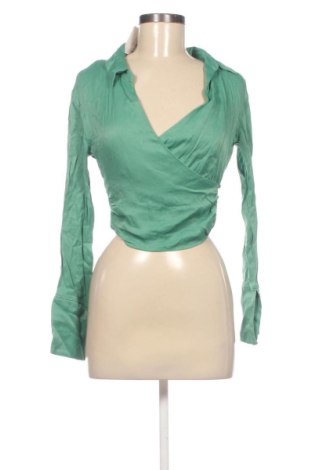 Bluză de femei Zara, Mărime S, Culoare Verde, Preț 72,00 Lei, #137735479