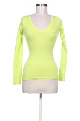 Дамска блуза United Colors Of Benetton, Размер XXS, Цвят Зелен, Цена 27,00 €, #137741316