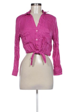 Bluză de femei Bershka, Mărime S, Culoare Roz, Preț 32,24 Lei, #137742701