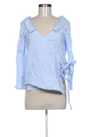 Bluză de femei Zara, Mărime S, Culoare Albastru, Preț 60,75 Lei, #137742881