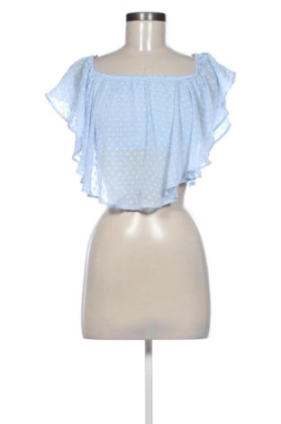 Bluză de femei Bershka, Mărime XXS, Culoare Albastru, Preț 48,00 Lei, #137749571