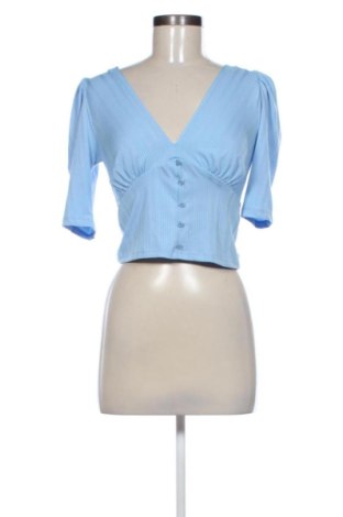 Bluzka damska Stradivarius, Rozmiar L, Kolor Niebieski, Cena 33,91 zł, #137751648