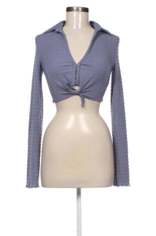 Bluzka damska Bershka, Rozmiar S, Kolor Niebieski, Cena 29,63 zł, #137720288