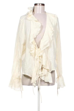 Bluzka damska H&M, Rozmiar XL, Kolor ecru, Cena 42,34 zł, #137727550