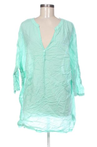 Дамска блуза Sheego, Размер 4XL, Цвят Зелен, Цена 18,29 €, #137746330