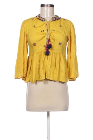 Bluză de femei Clockhouse, Mărime M, Culoare Galben, Preț 30,00 Lei, #137749419