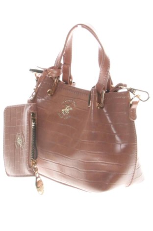 Γυναικεία τσάντα Beverly Hills Polo Club, Χρώμα Καφέ, Τιμή 39,00 €, #137738746